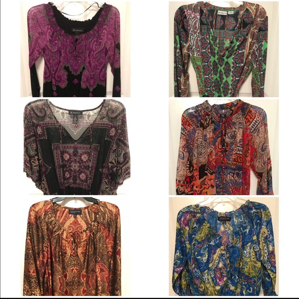 Bundle of 6 Women’s Blouse NWOT